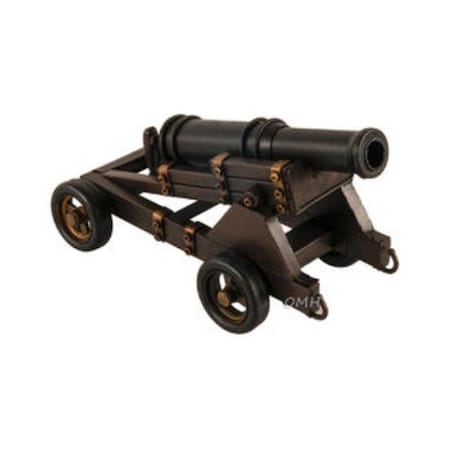 Old Modern Handicrafts Cannon Sur Roues Grandeur Nature Model AR022
